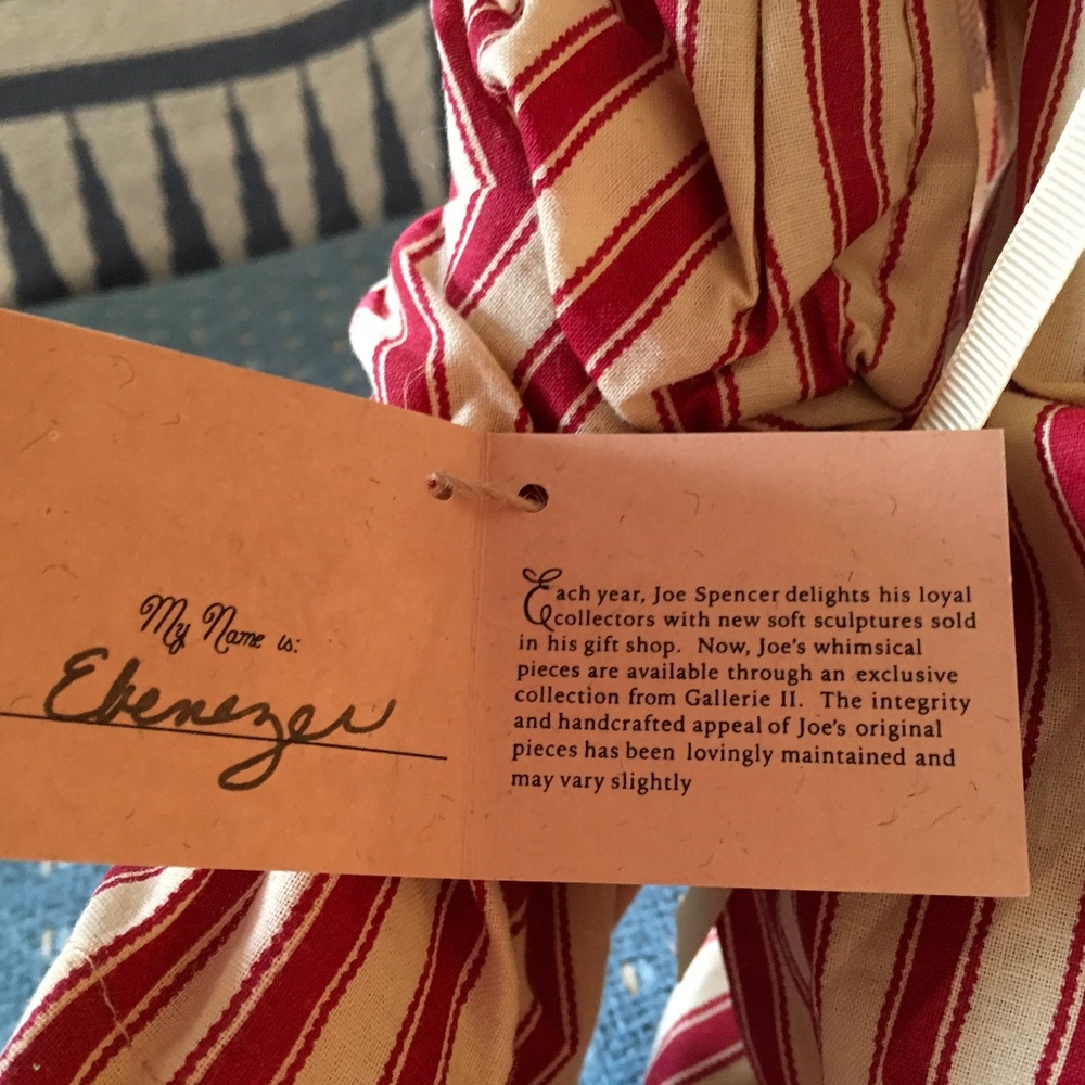 Joe Spencer Gathered Traditions Ebenezer Scrooge Doll - Picture 4 of 7